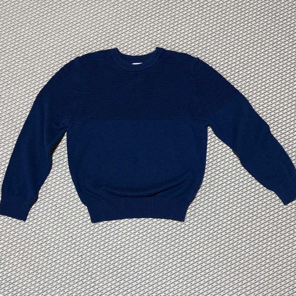 Size 6/7 Cat & Jack Kids Navy Blue Sweater